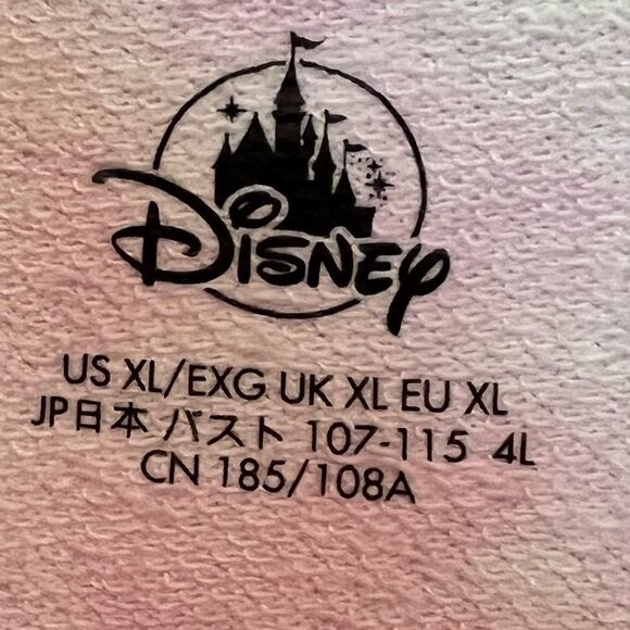 Walt Disney World Tie Dye Mickey and Castle  Lounge Pullover - Picture 6 of 11